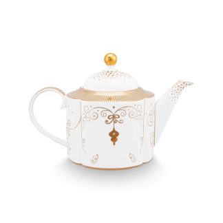 Winter white teapot 1.65litre