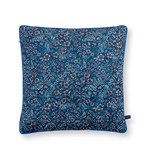 Cushion Quilted daisy dreams blue