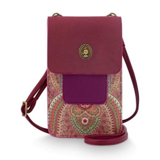 Peggy phone bag Jabali red