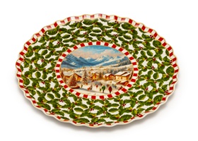 Hollies Serving plate round