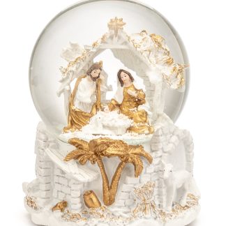 Nativity globe musical