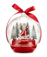 Santa bauble led