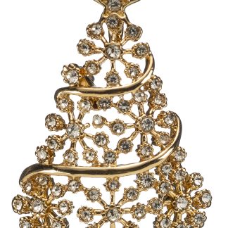 Brooch tree crystals