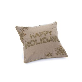 Cushion happy holidays