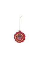 Pendant red glass