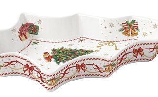 Christmas tale serving platter