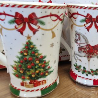 Christmas tale set of 2 mugs