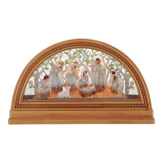 Nativity water spinning