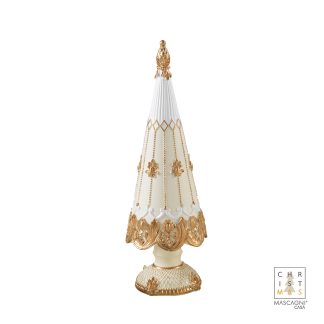 White xmas tree led 30cm