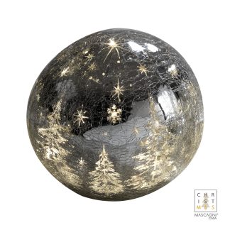 Led ball gold 12cm