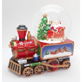 Train snow globe