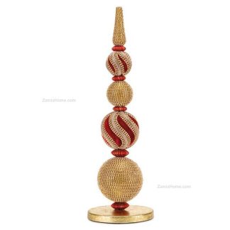 Jewel tree gold/red 40cm