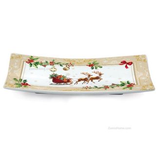 Agrofoglio plate rect 32cm