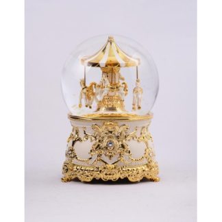 GLOBE GLITTER CAROUSEL