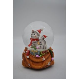 Snowglobe cats