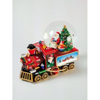 Train snowglobe