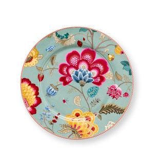 Plate blooming tales fantasy blue 32cm