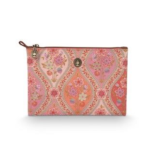 Charly cosmetic flat pouch medium orange