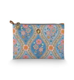 Charly cosmetic flat pouch medium blue