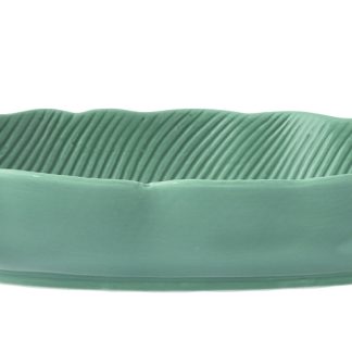 lEAVES LIGHT GREEN BOWL