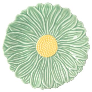 Daisy side plate 21cm green