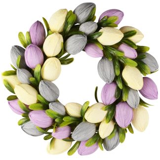 Wreath eggs 33cm