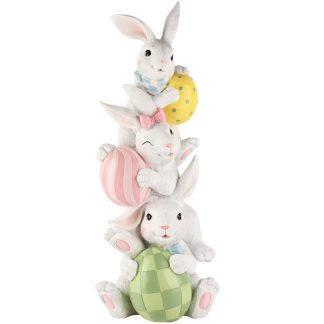 Stack of bunny's eggs