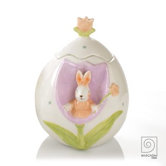 Jar bunny flower