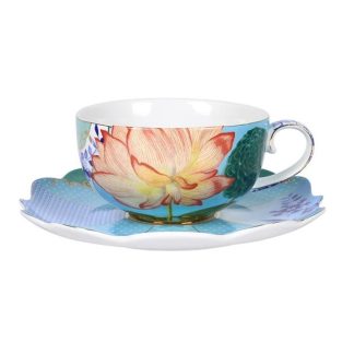 ROYAL MULTI SET OF 2 CUPS & SAUCERS