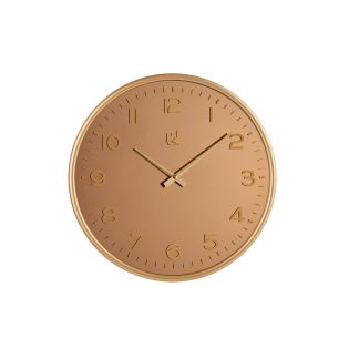 Clock gold/mirror