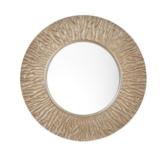 Round mirror frame