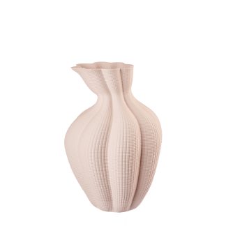Vase creamy white