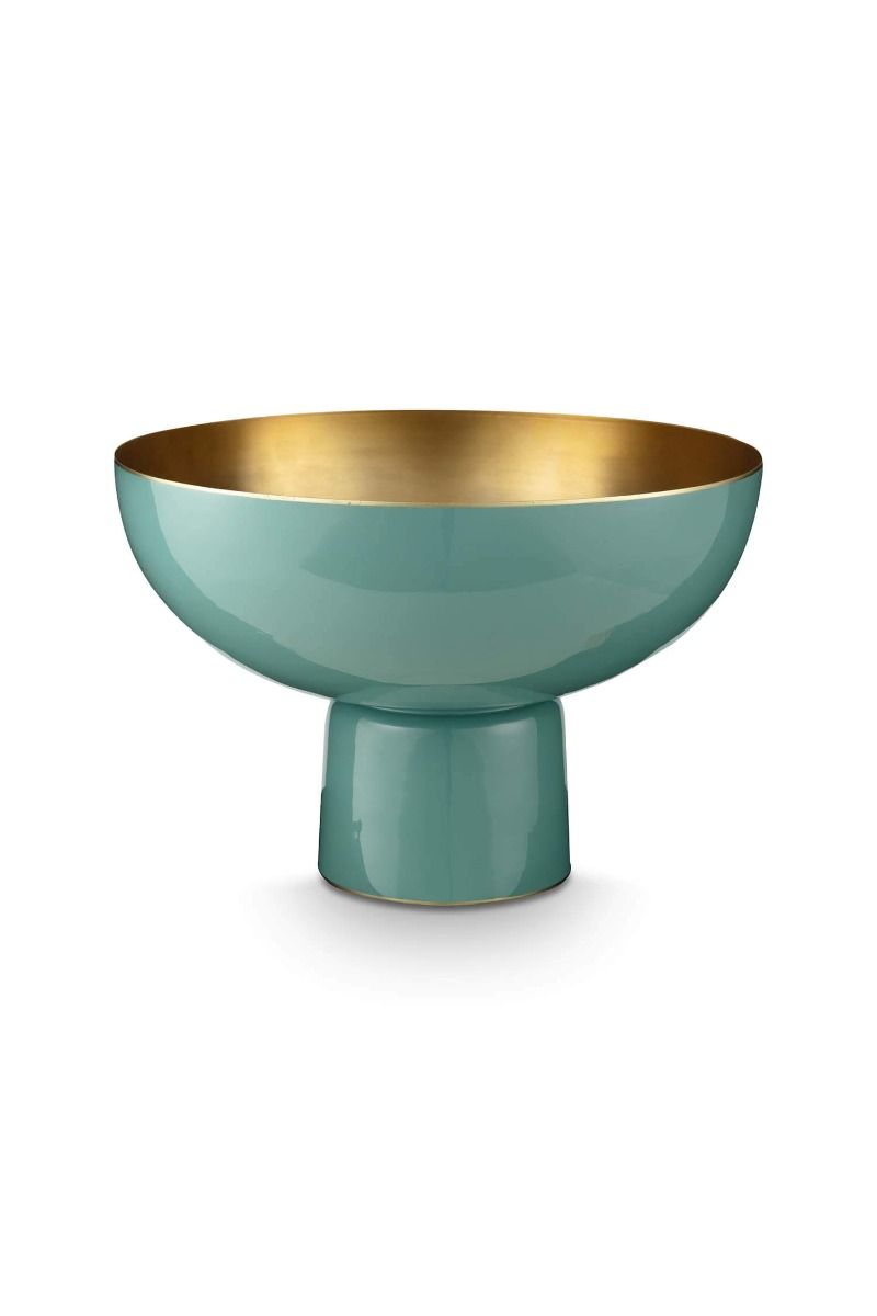 High tray metal light blue