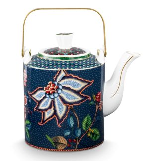 Berry blues giftset teapot oriental blue