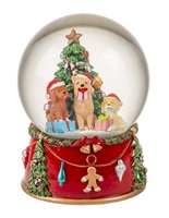 Snowglobe dogs 120mm