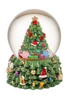 Snowglobe tree music