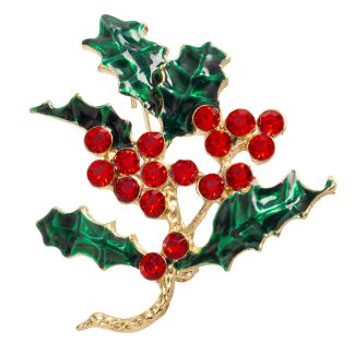 Brooch holy green