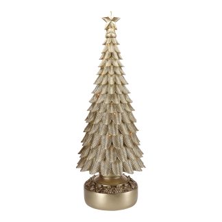 Christmas tree led gold 80cm