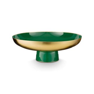 Low tray metal dark green