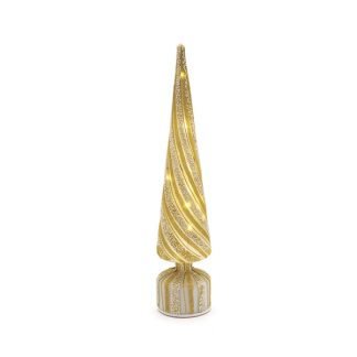 Tree rotate glass led 45cm