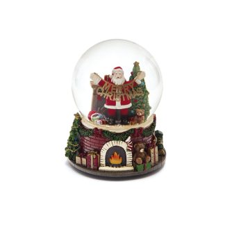 Snowball musicale santa 16cm