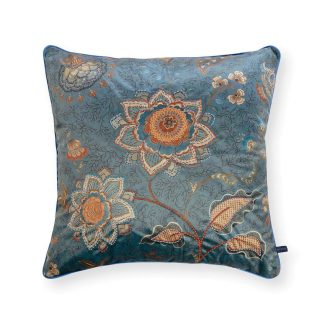 Mumbai morning blue cushion