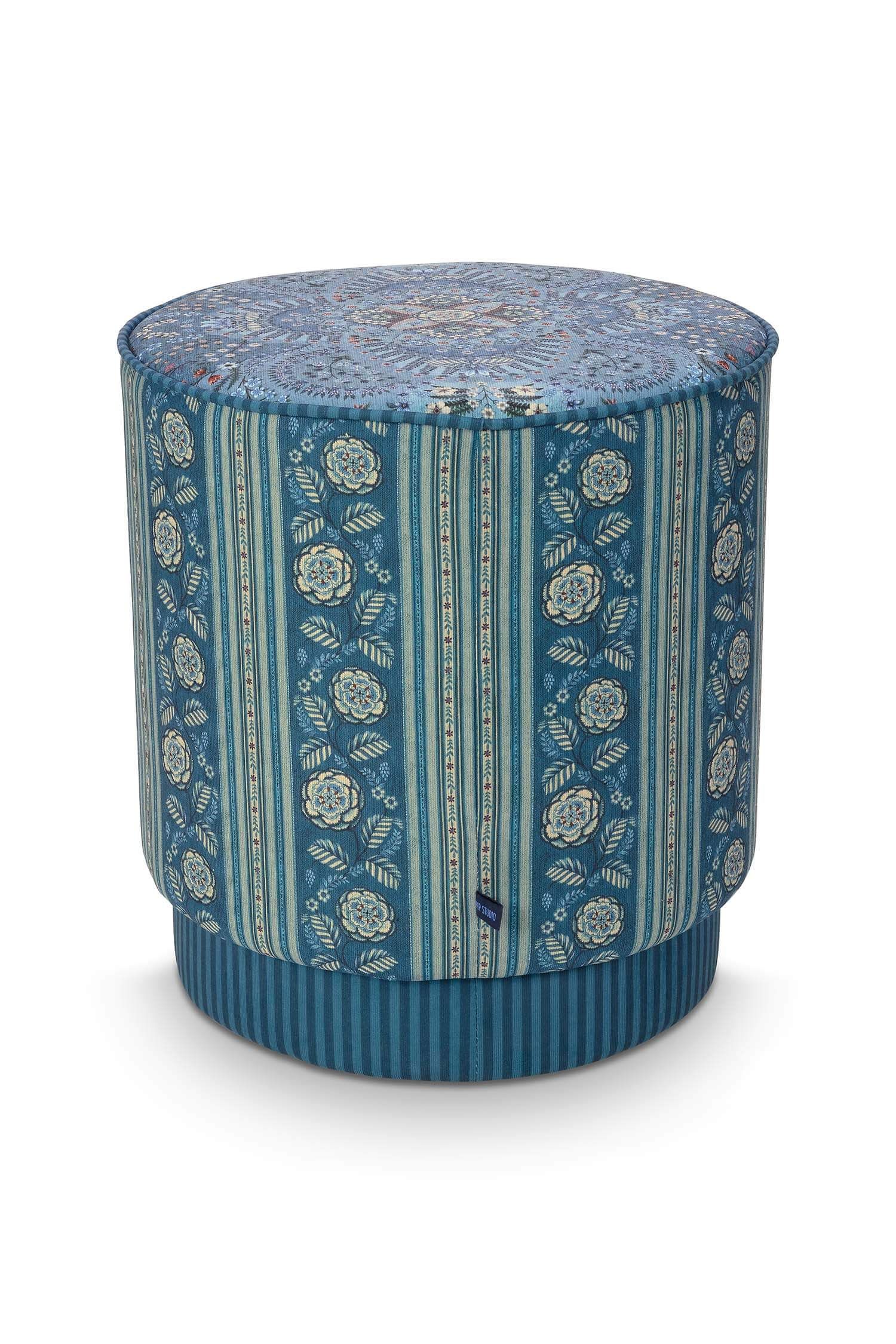 Poof rosa rani blue