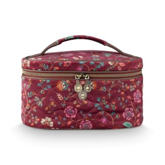 Cleo beauty case flora pink