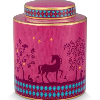 Deerest darling ginger jar metal