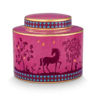 Deerest darling ginger jar metal
